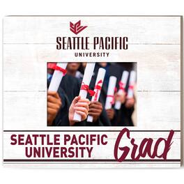 Jardine - Seattle Pacific Falcons 13.5" x 11.5" Grad Frame - White