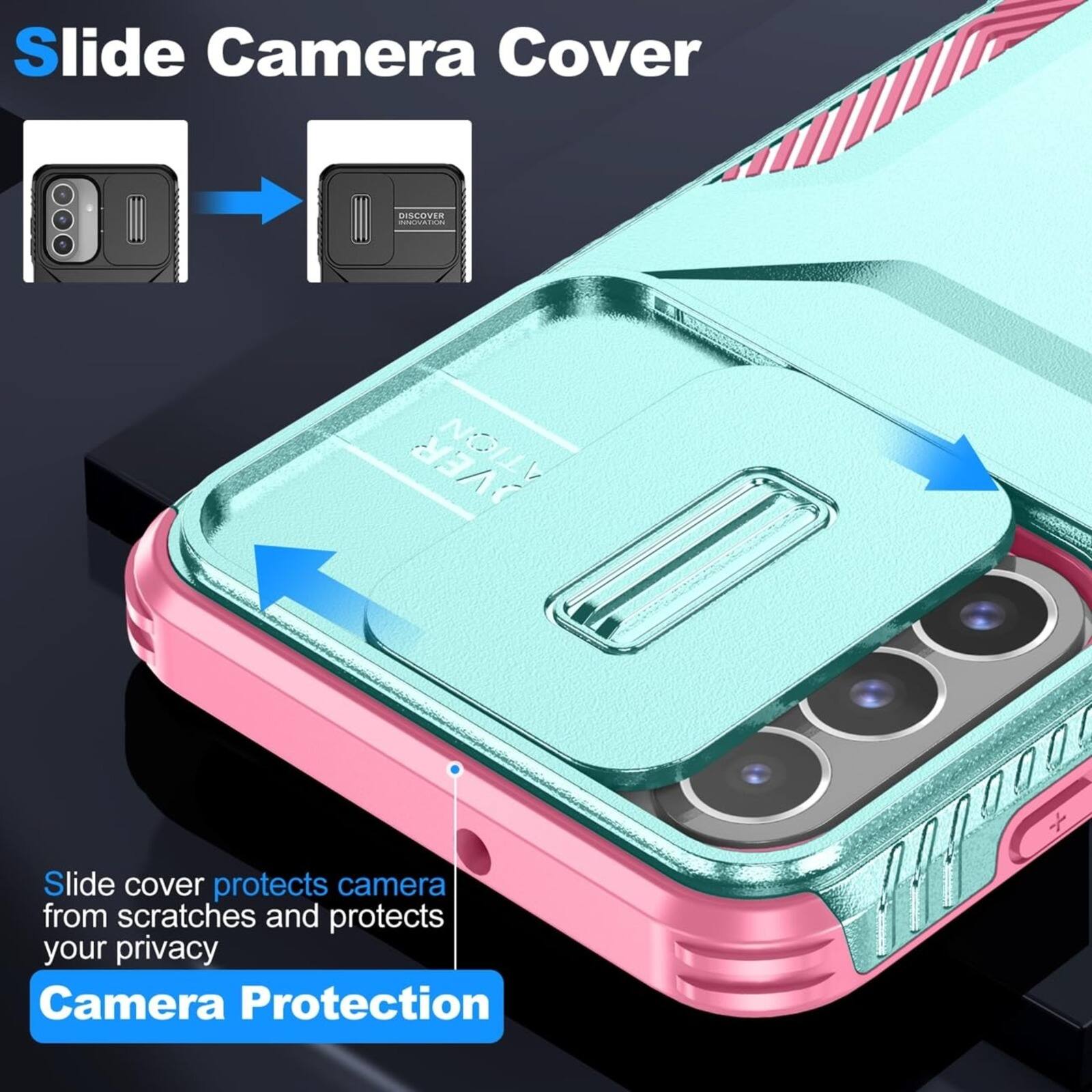 Slide Camera Cover

DISCOVER INNOVATION

Slide cover protects camera from scratches and protects your privacy

Camera Protection