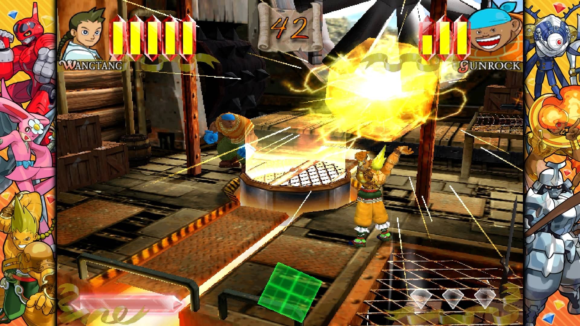 The text on the image is "42 Wangtang Gunrock."