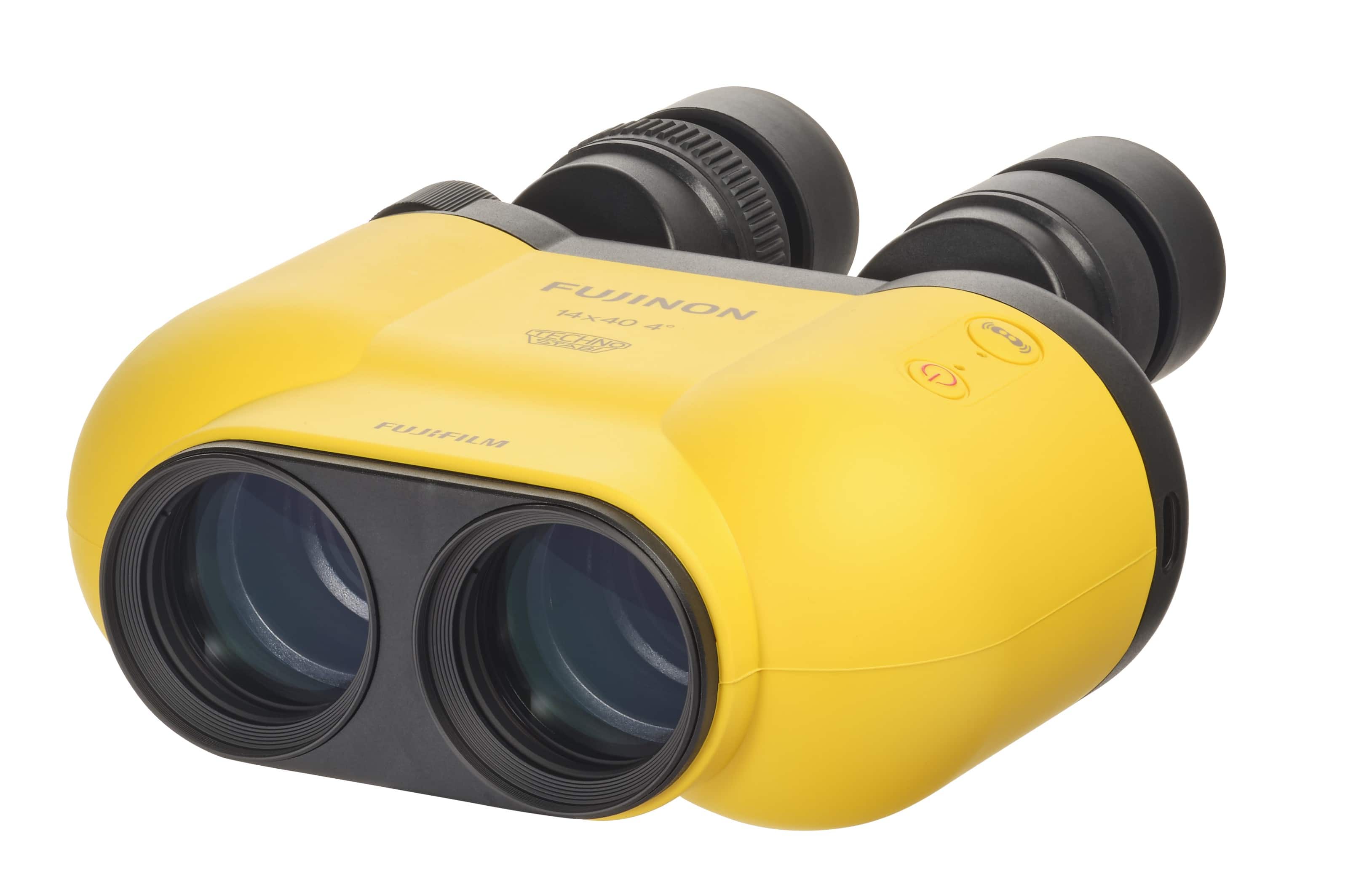 Fujifilm - Fujinon Techno-Stabi TS-X14x40 Binoculars with Electronic Stabilization - Yellow - Front_Zoom