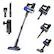 Front. Sweet - Cordless Vacuum Cleaner, Lightweight Pet Stick Vacuum Household Anti-tangling and LED Light - Black Blue.
