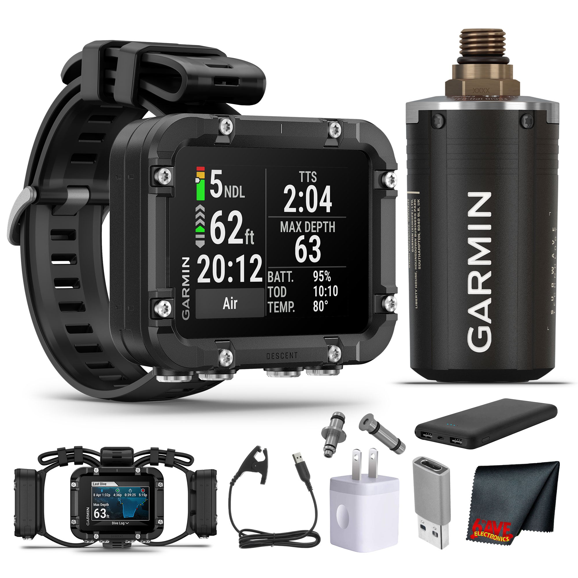 Garmin - Descent X30 Diving Computer - Black - (2024) price history on PriceWatchPro