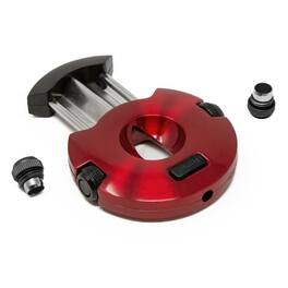 Prestige - XoticEdge Xceed V-Cut Cigar Cutter (Red) - Pearl Red & Black Two Tone Finish