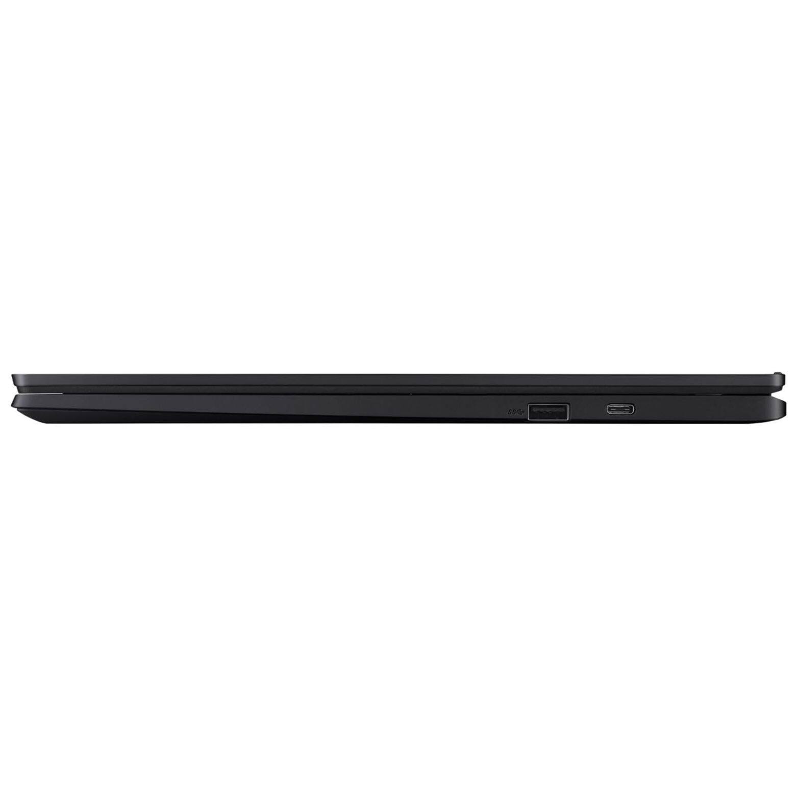 Alt View 5. ASUS - Chromebook 15.6" FHD Intel Celeron N4500 1.1 GHz up to 2.8 GHz 4GB RAM 128GB eMMC ChromeOS - Mineral Grey.