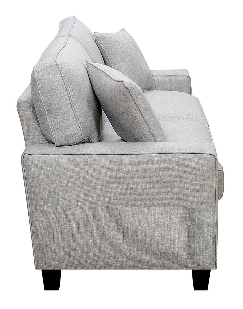 Alt View 13. Serta - Palisades 73" Sofa - Light Gray.