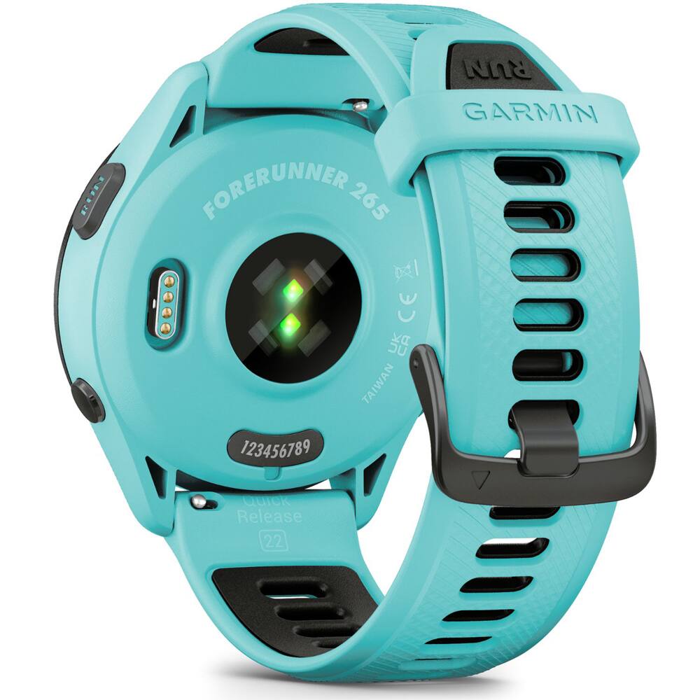 RUN PUN FORERUNNER 265 GARMIN CE TAIWAN 123456789 Quick Release 22