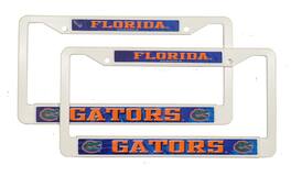 Rico Industries - University of Florida Gators Plastic License Plate Frame Set of 2 - Multi