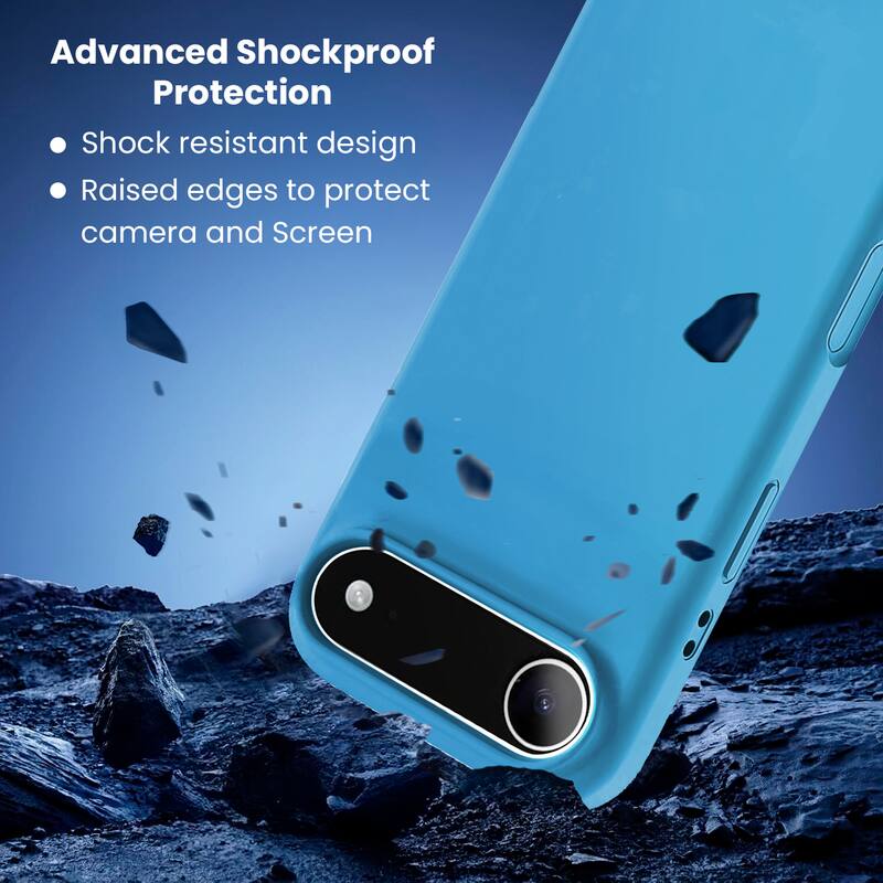 Advanced Shockproof Protection

- Shock resistant design
- Raised edges to protect camera and screen