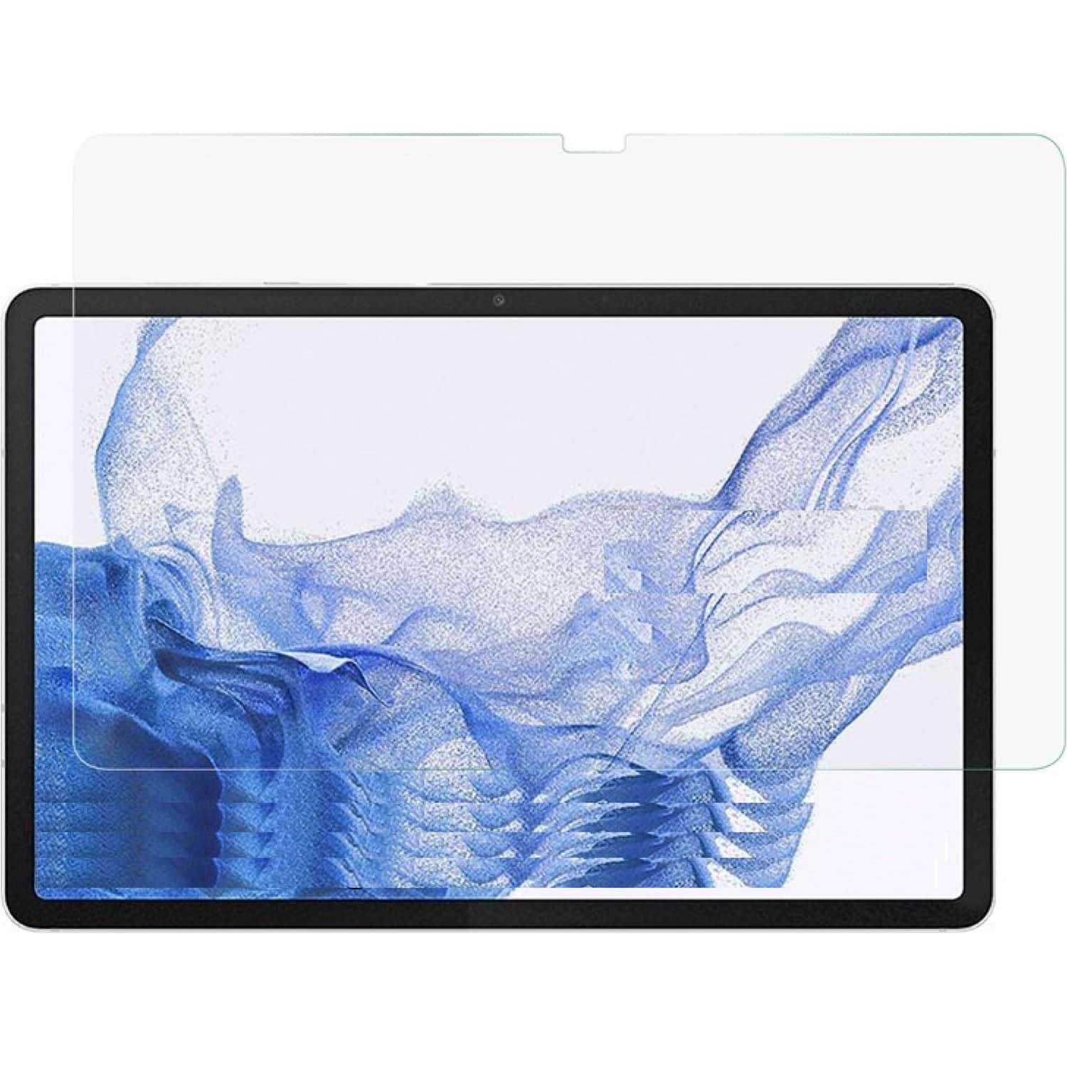 SaharaCase - ZeroDamage Ultra Strong Tempered Glass Screen Protector for Samsung Galaxy Tab S8 - Clear - Front_Zoom