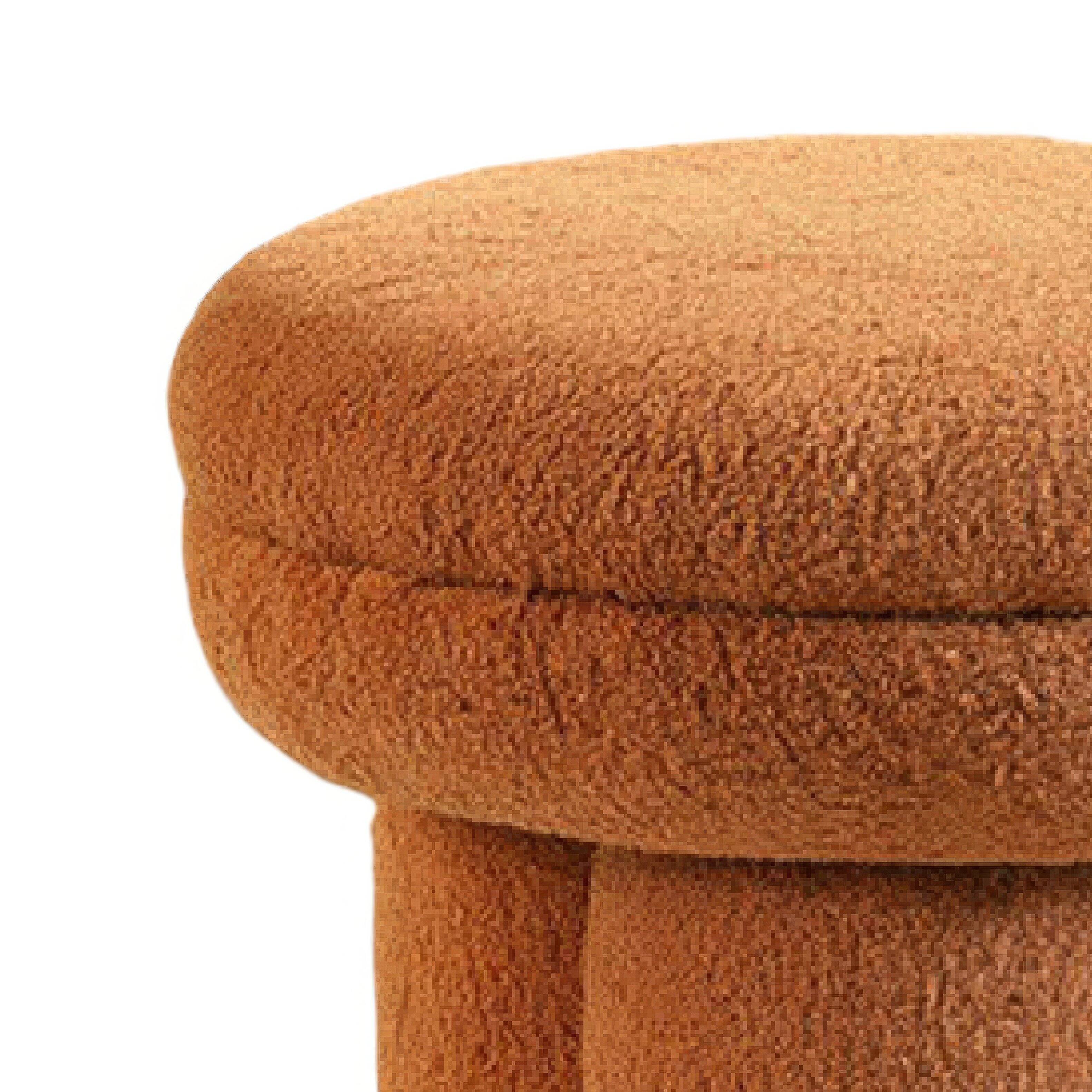 Manhattan Lane Ian Ottoman Stool, Mushroom like Design, Pedestal Base ...