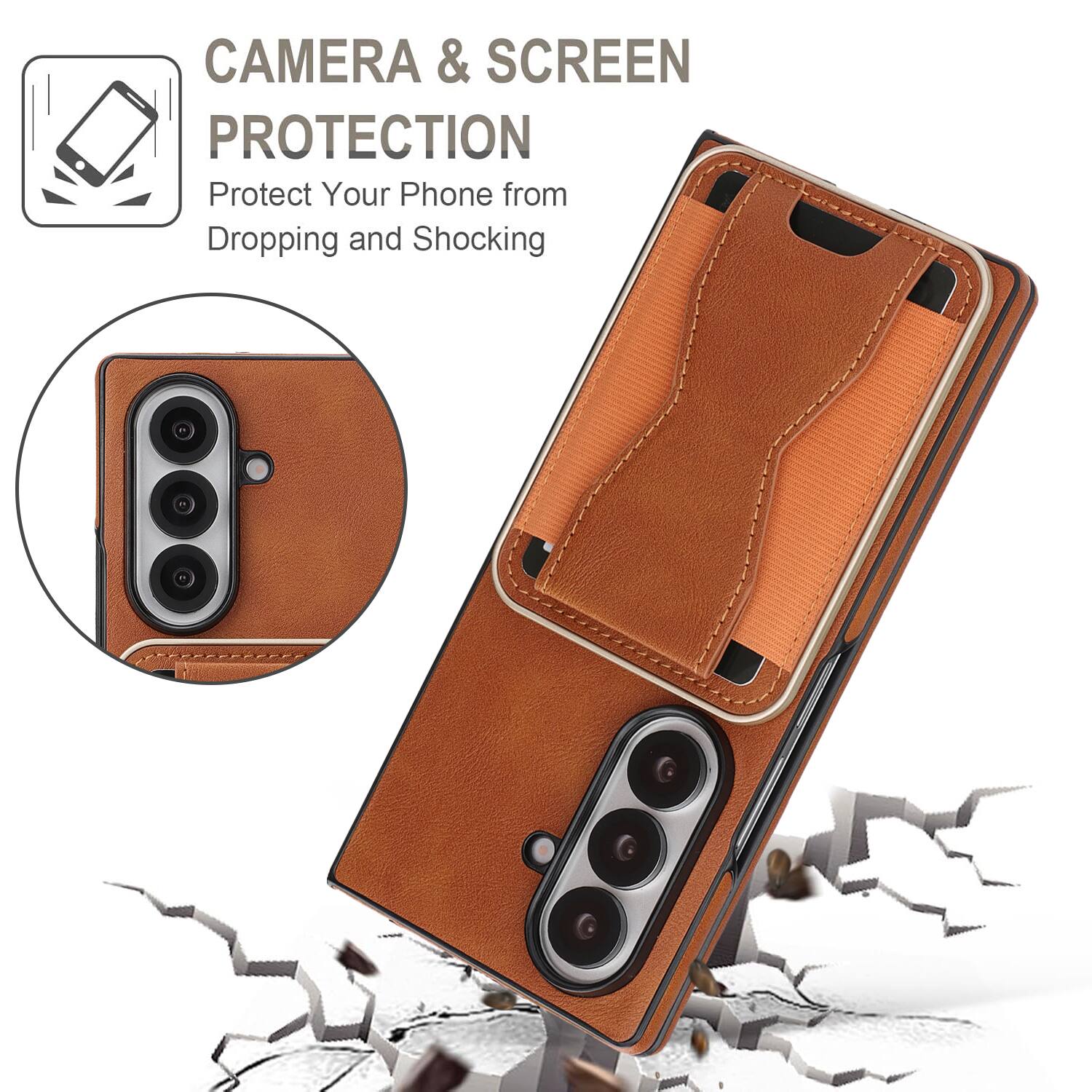 CAMERA & SCREEN PROTECTION  
Protect Your Phone from Dropping and Shocking