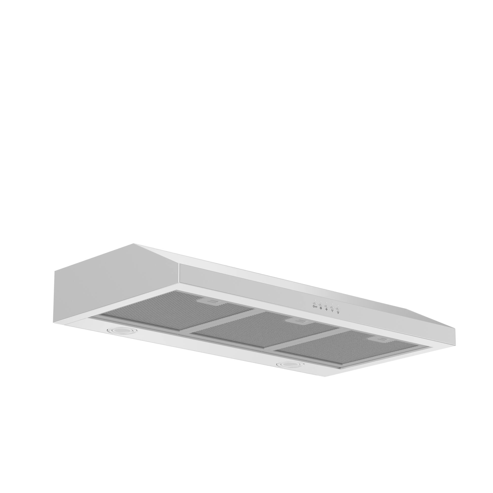 Alt View 1. ZLINE - 30" Externally Vented Range Hood - Brushed Stainless Steel.