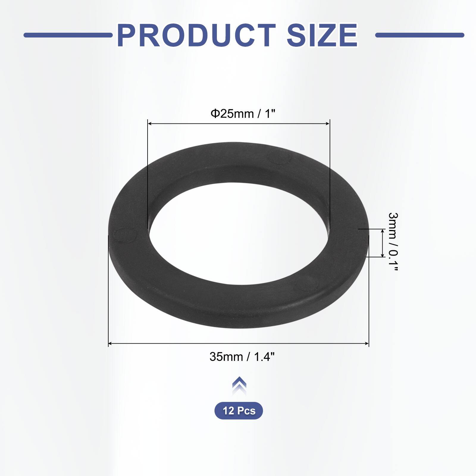 PRODUCT SIZE

25mm / 1" / 1"  
3mm / 0.1"  
35mm / 1.4" / 1.4"  
12 Pcs