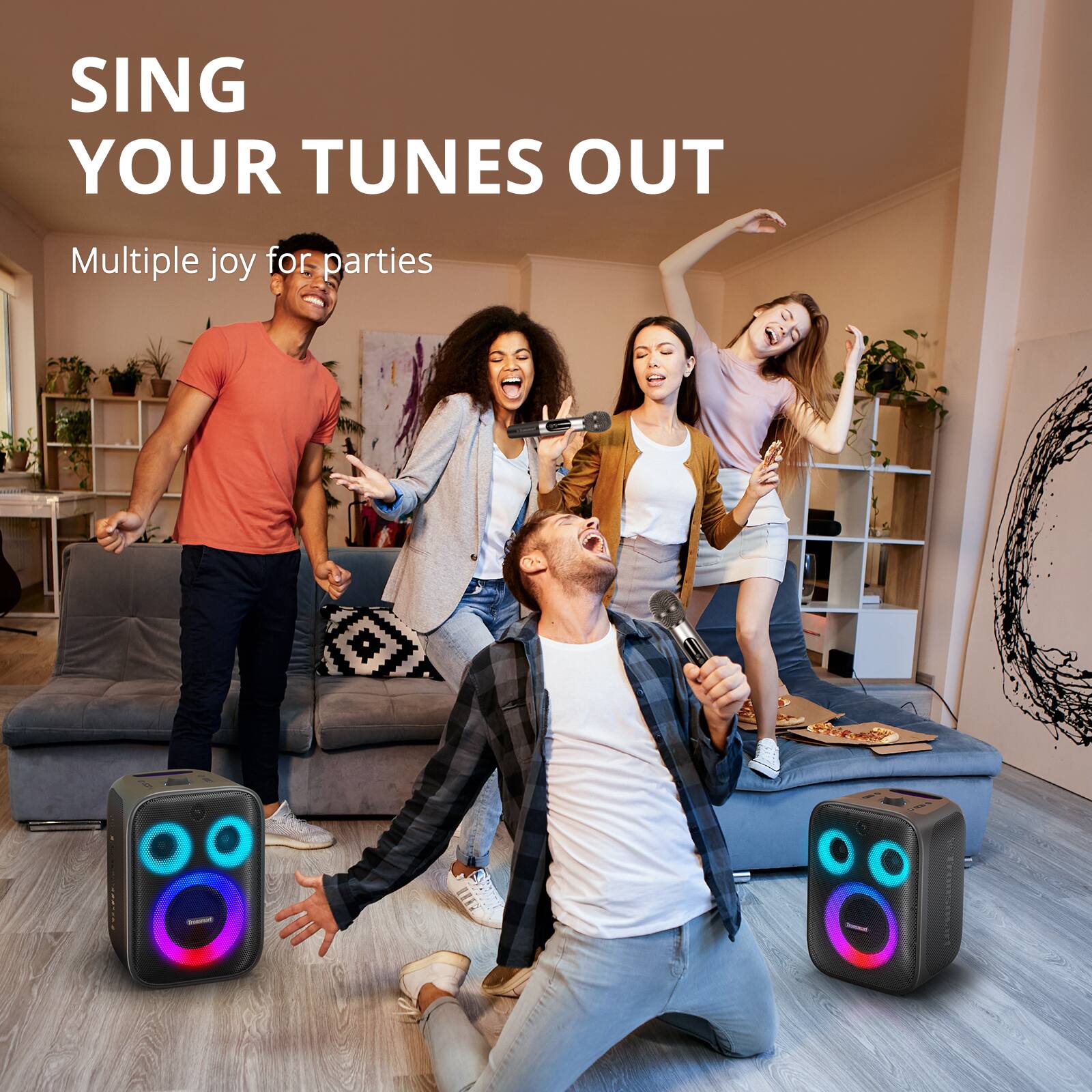 SING YOUR TUNES OUT - Multiple joy for parties