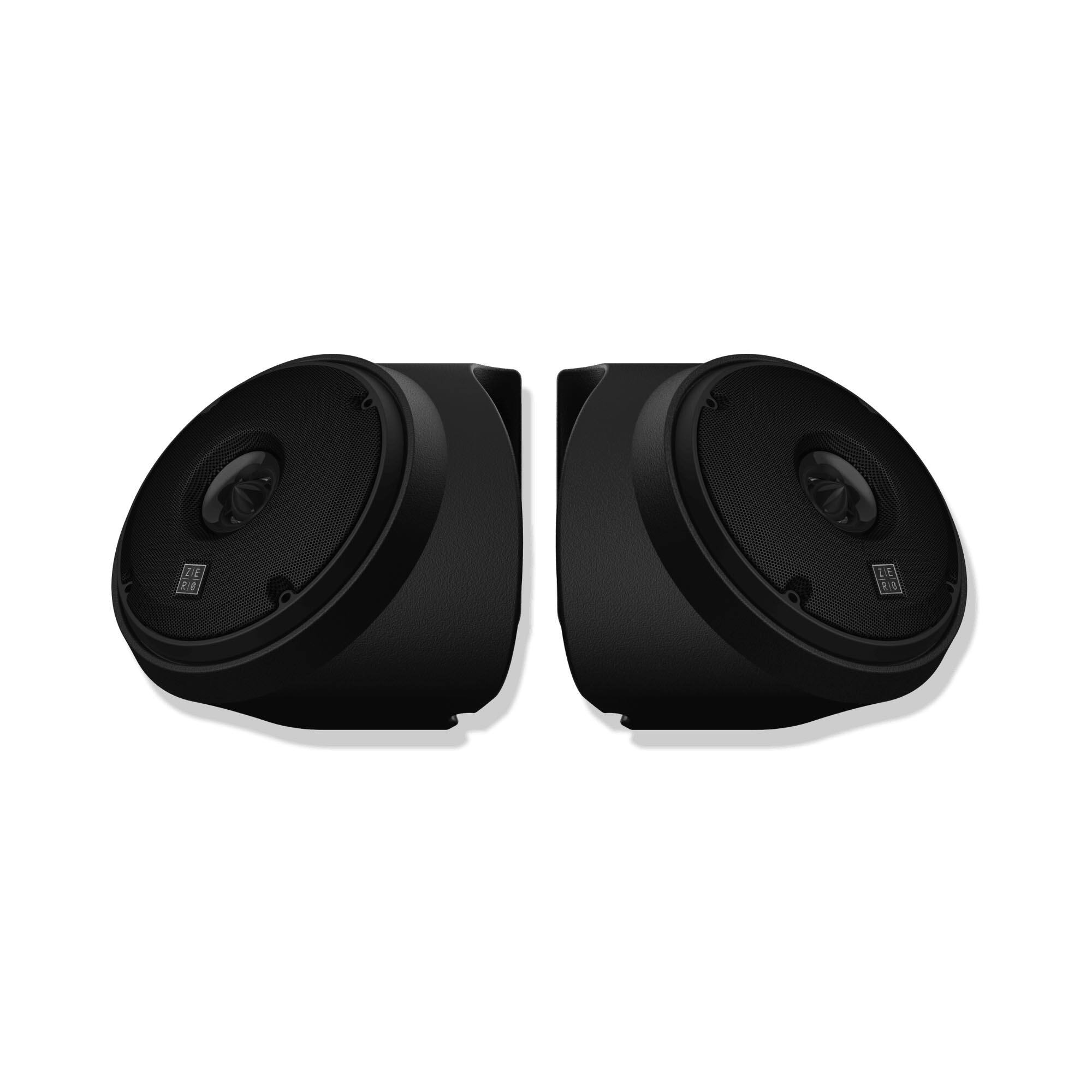 Alt View 1. Wet Sounds - Wet Sounds WS-HAR-TPK TOUR PACK KIT - Harley Touring Pack Kit (2014-2023) - Black/Gray.