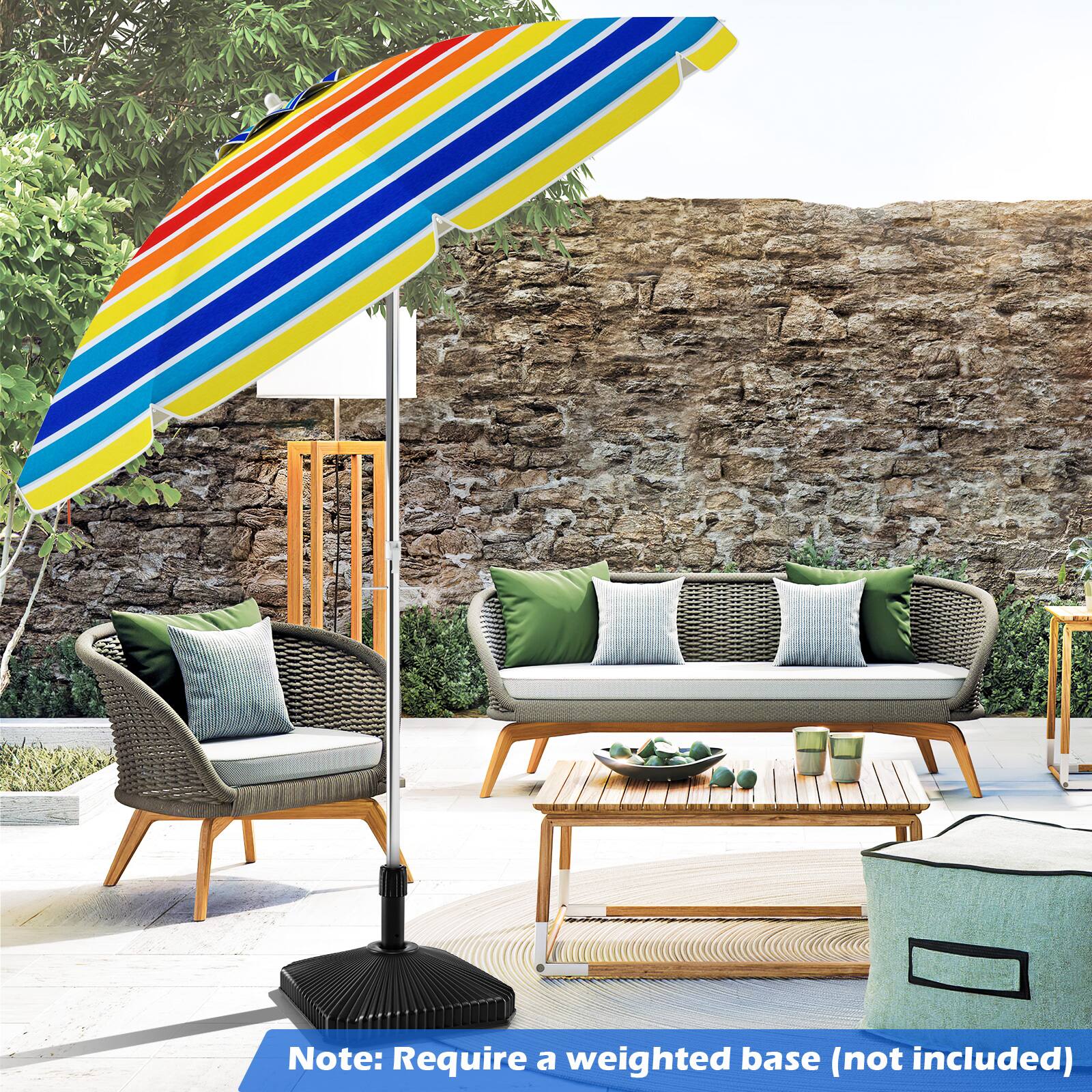 Note: Require a weighted base (not included)