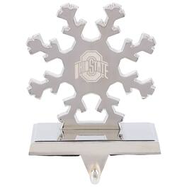 The Memory Company - Ohio State Buckeyes Snowflake Stocking Holder - Multicolor