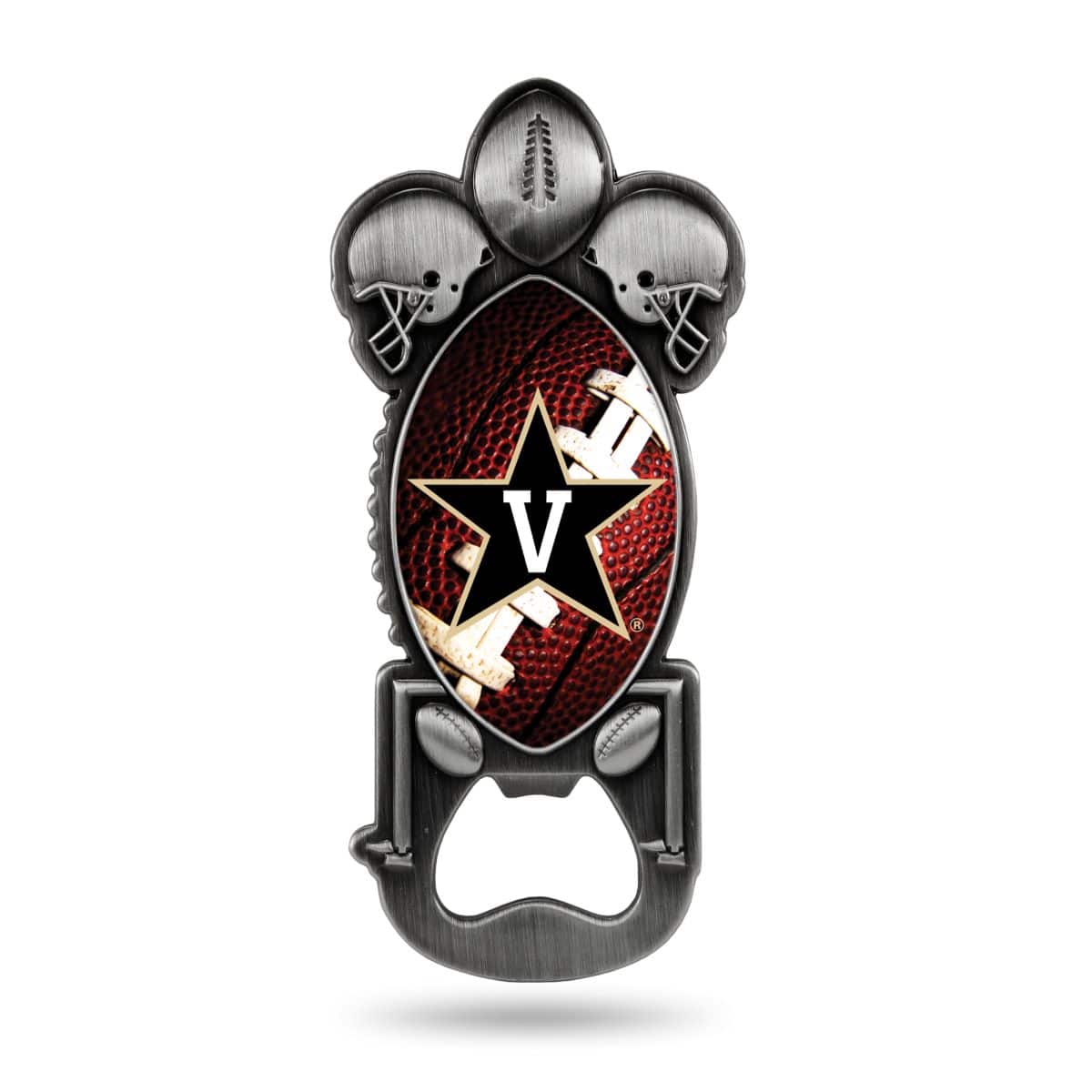 Rico Industries - Vanderbilt Commodores Magnetic Beer Bottle Opener - twist-off/pry-off, soda pop bottle opener - Multi