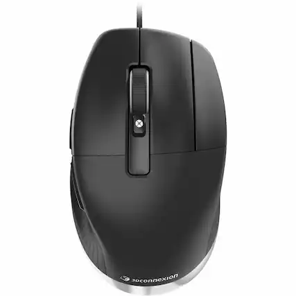Front. 3Dconnexion - CadMouse Pro 3DX700080 - Black.
