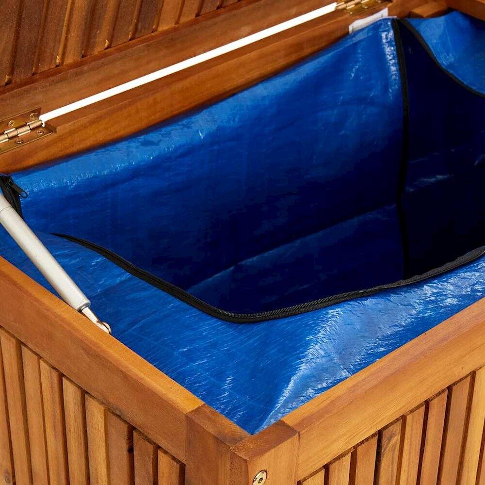 Alt View 6. vidaXL - Storage Box Solid Acacia wood - Brown.