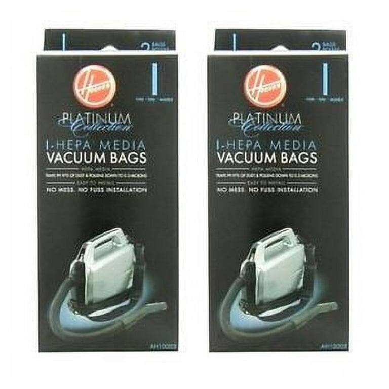 PLATINUM Collection  
I-HEPA MEDIA VACUUM BAGS  
NO MESS, NO FUSS INSTALLATION