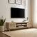 Alt View 12. Walker Edison - 70" Boho Rattan-Door TV Stand for TVs up to 80" - Coastal Oak.