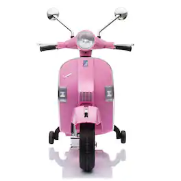 Best Ride On Cars - Vespa scooter 12V - Pink