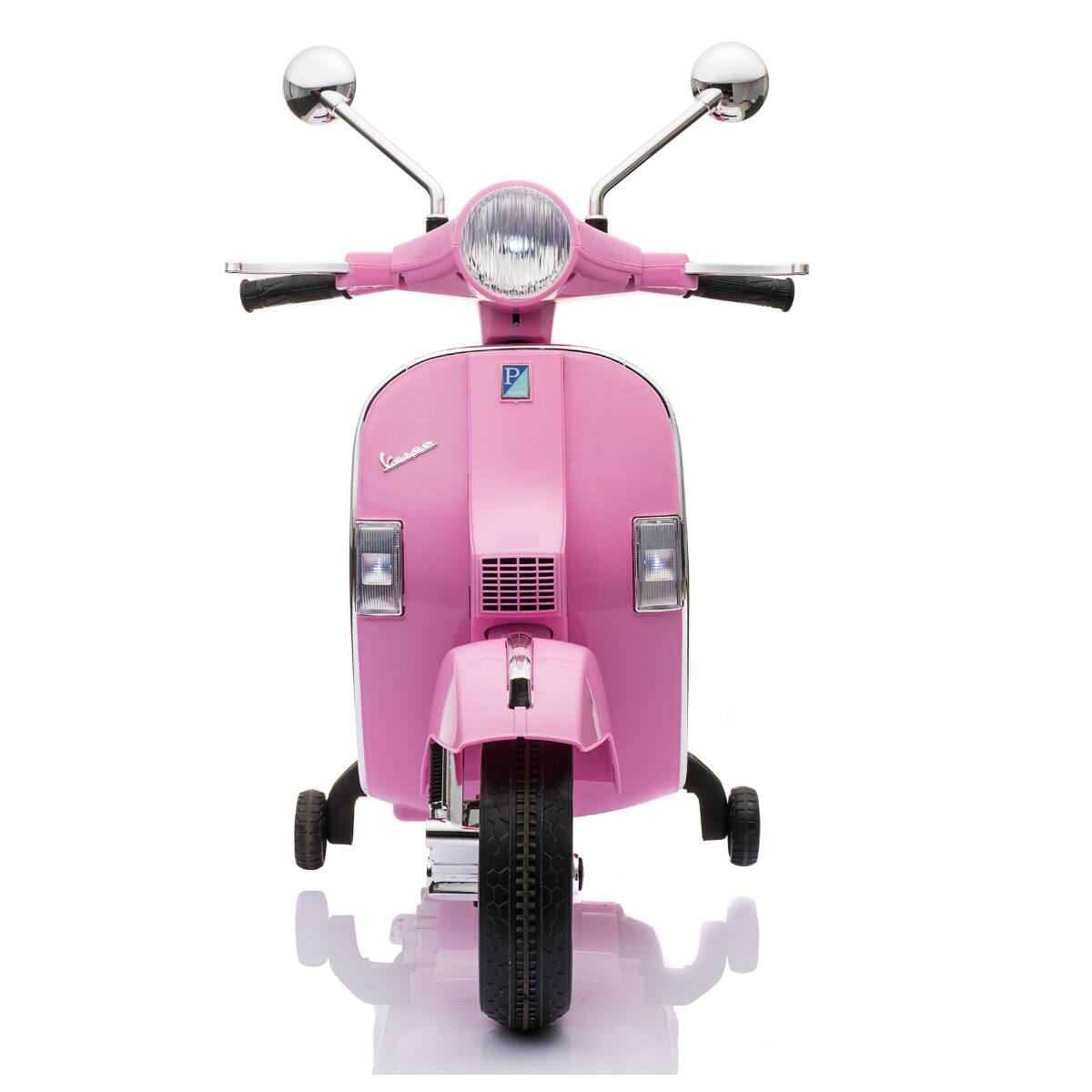 Front. Best Ride On Cars - Vespa scooter 12V - Pink.