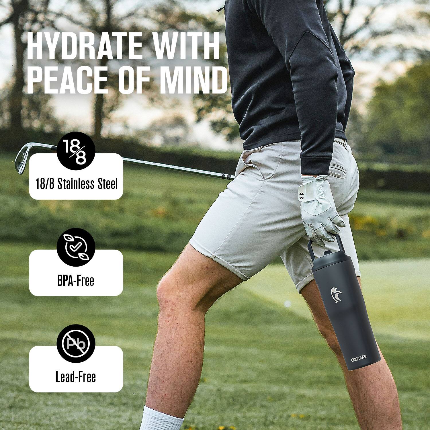 HYDRATE WITH PEACE OF MIND

18/8 Stainless Steel  
BPA-Free  
Lead-Free