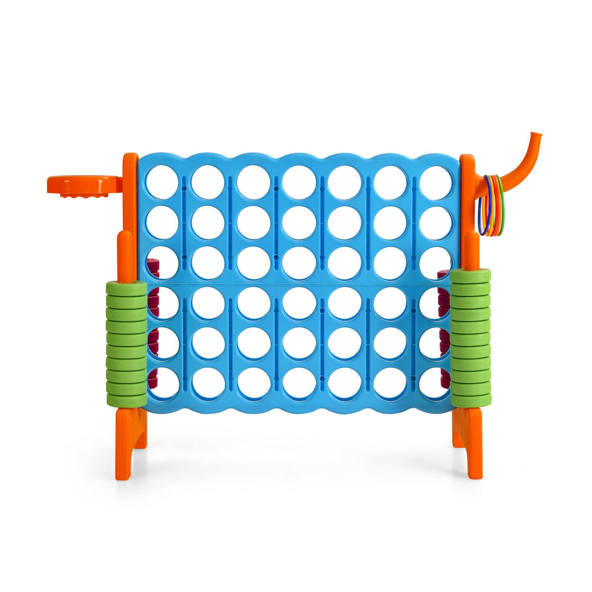 Alt View 9. Gymax - Gymax 2.5Ft 4-to-Score Giant Game Set Basketball Hoop Ring Game Indoor & Outdoor.