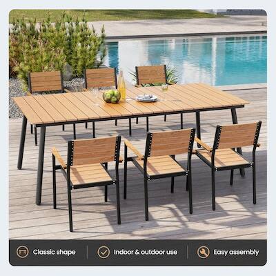 Classic shape  
Indoor & outdoor use  
Easy assembly