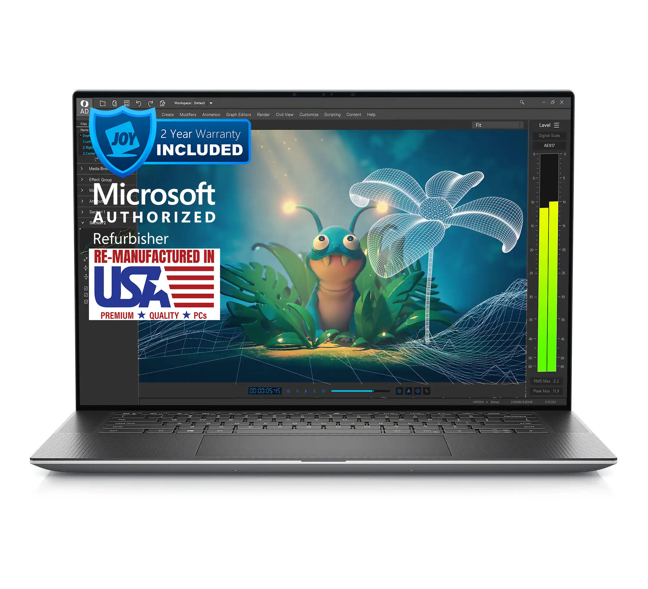 Sure, here is the corrected and grouped text from the image:

---

**JOY**  
2 Year Warranty INCLUDED

**Microsoft**  
AUTHORIZED  
Refurbisher  
RE-MANUFACTURED IN  
USA  
PREMIUM ★ QUALITY ★ PCs

---

**AD**  
muaara at Cream Misters Animann drauh ESSUS iarnar O Vew Canre Sorpting Lornam Heu . - - de an - 1 tp ot - 2 Year Warranty JOY INCLUDED F Level Dpite fres N - d . Maddua i 1 imars Greua I 5 1 A Microsoft - d .  UTHORIZED Refurbisher RE-MANUFACTURED IN GOD USAA PREMIUM QUALITY PCs . . . . . . . . . . . . . . . . . . . . . . . . . . . . . . . . . . . . . . . . . . . . . . . . . . . . . . . . . . . . . . . . . . . . . . . . . . . . . . . . . . . . . . . . . . . . . . . . . . . . .