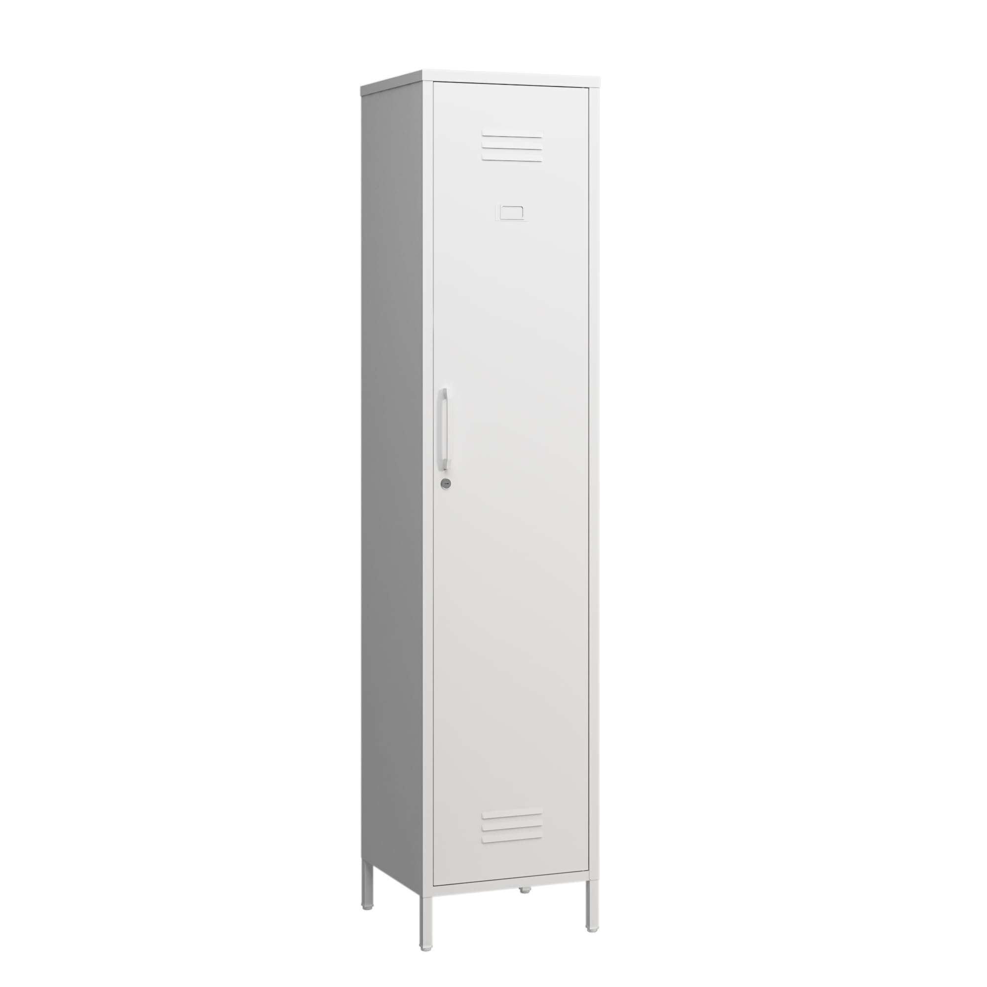 Cedar Assembly Metal Accent Cabinet Mint Storage With Adjustable Shelf ...