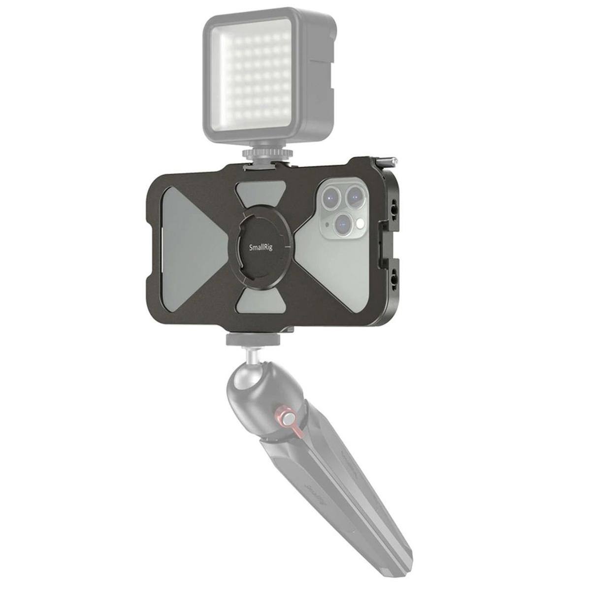 Alt View 6. Smallrig - SmallRig Pro Mobile Cage for iPhone 11 Pro.