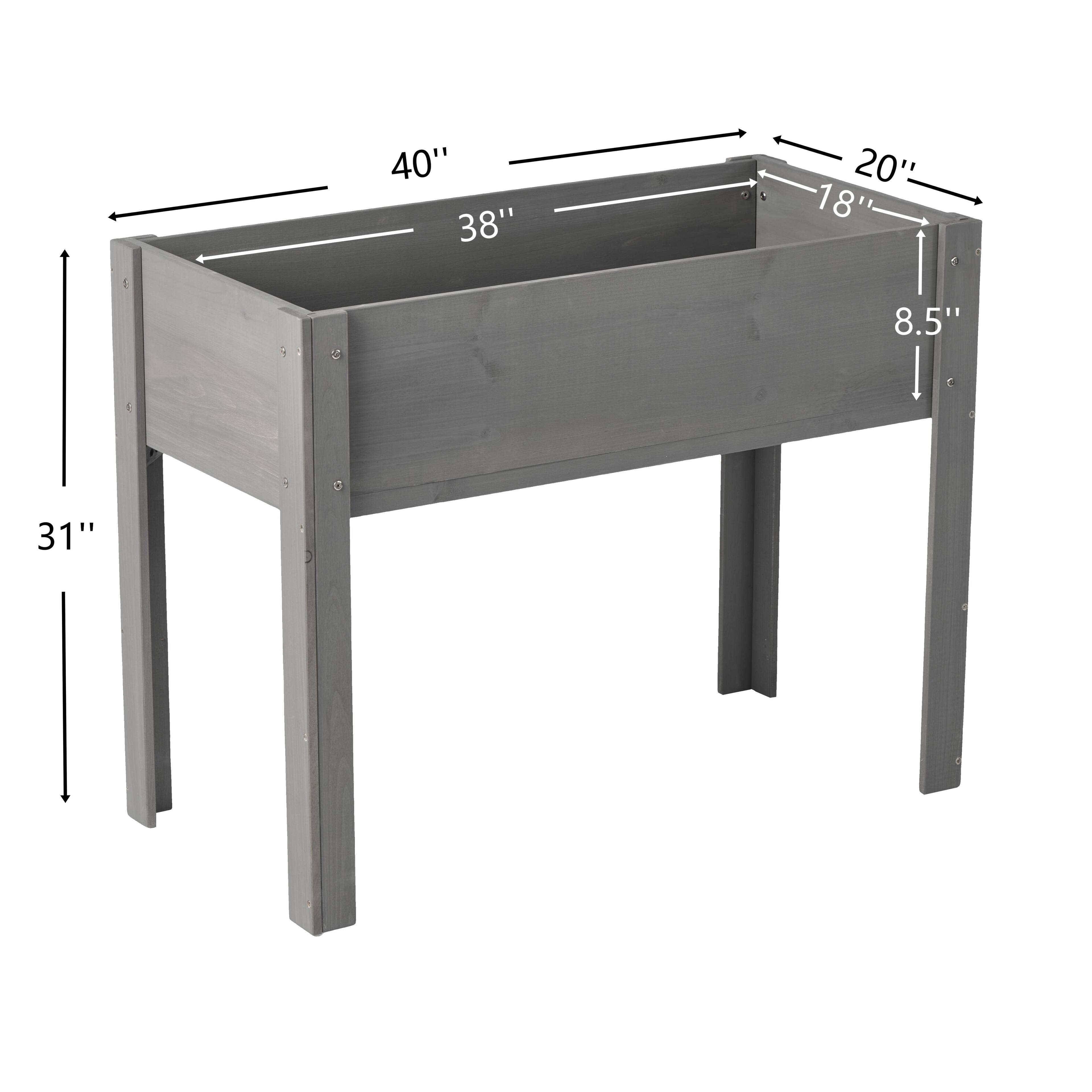 40" 38" 20" 18" 8.5" 31"
