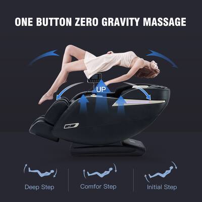 MassaMax MD906 Massage Chair Full Body Shiatsu Recliner Yoga
