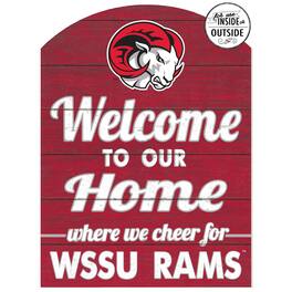 Jardine - Winston-Salem State Rams 16'' x 22'' Marquee Sign - Red