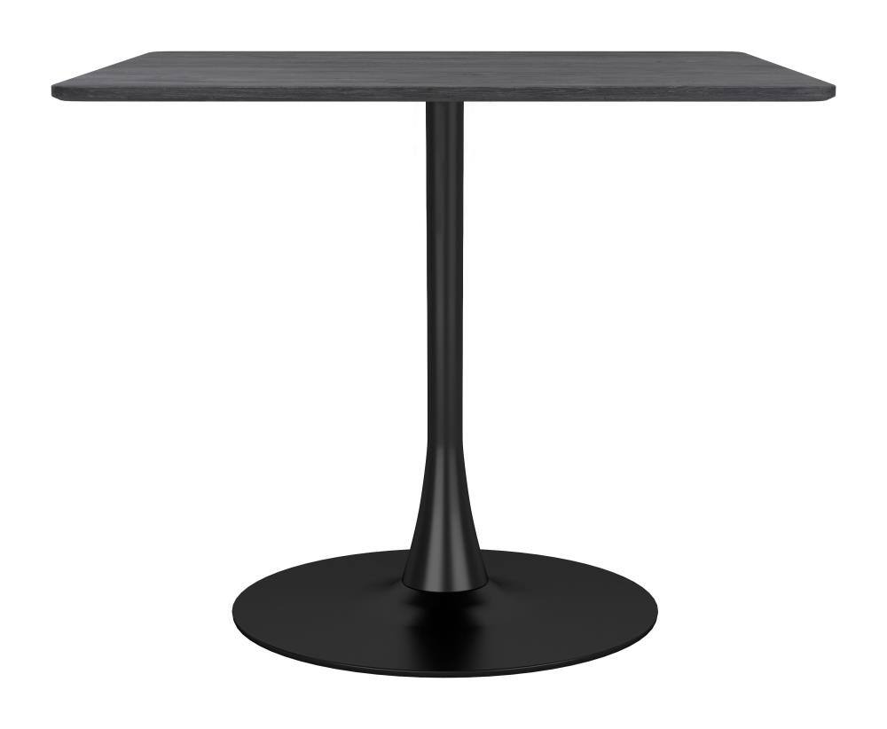 Back. Hivvago - Molly Dining Table Black - Black.