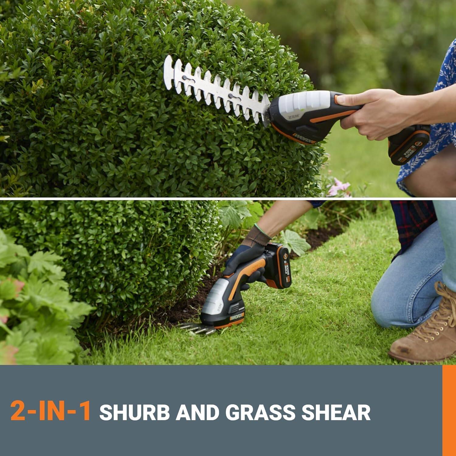2-IN-1 SHURB AND GRASS SHEAR