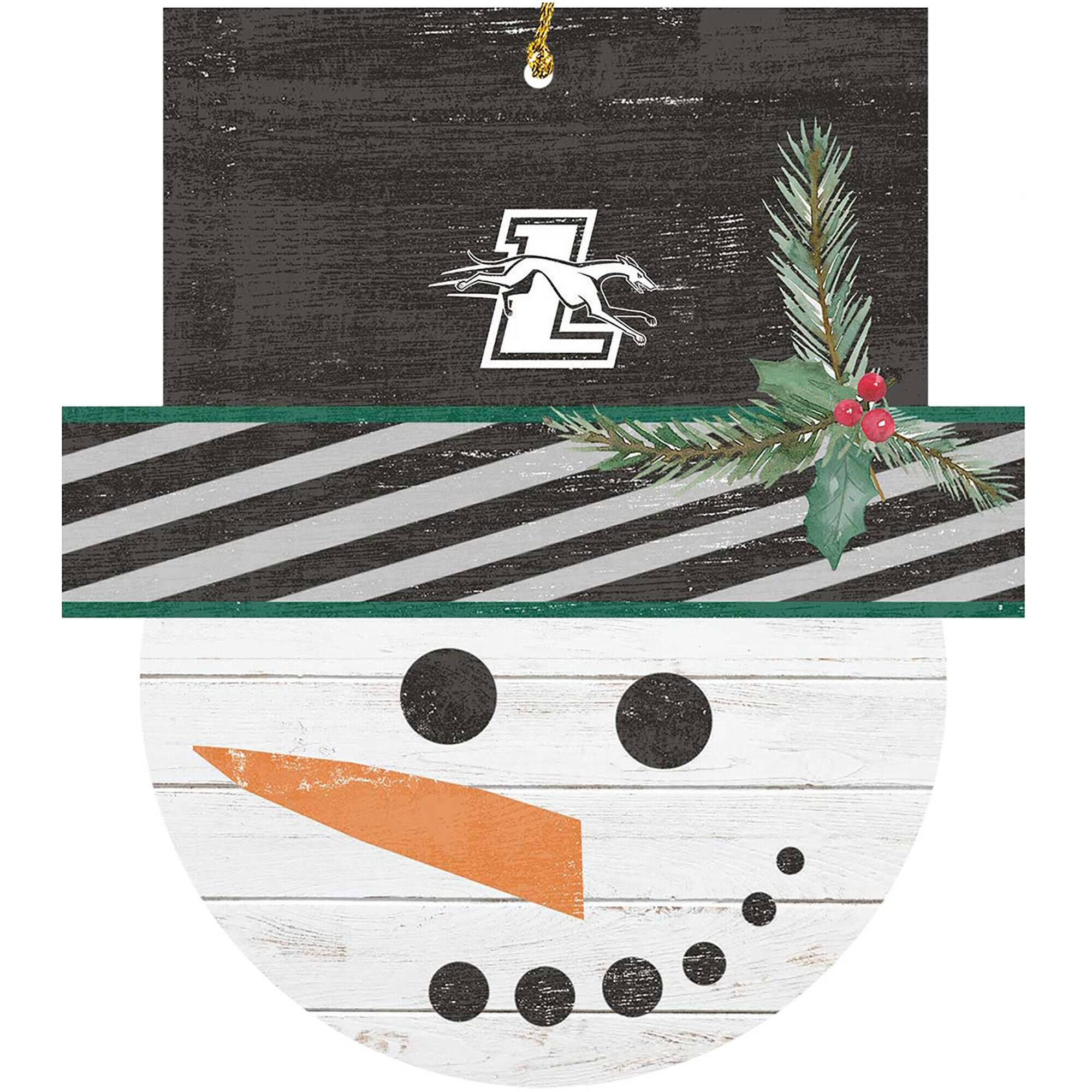 Alt View 3. Jardine - Loyola Greyhounds Ornament Bundle - White.