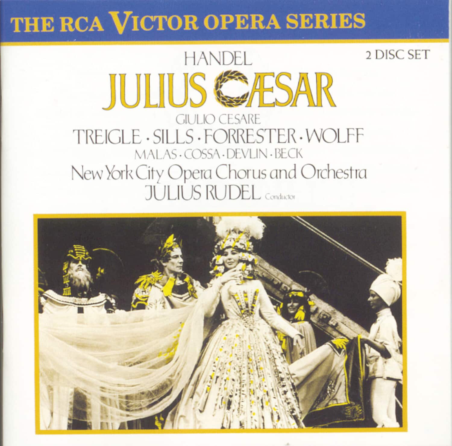 Julius Rudel - Julius Caesar   - COMPACT DISCS [CD] price history on PriceWatchPro
