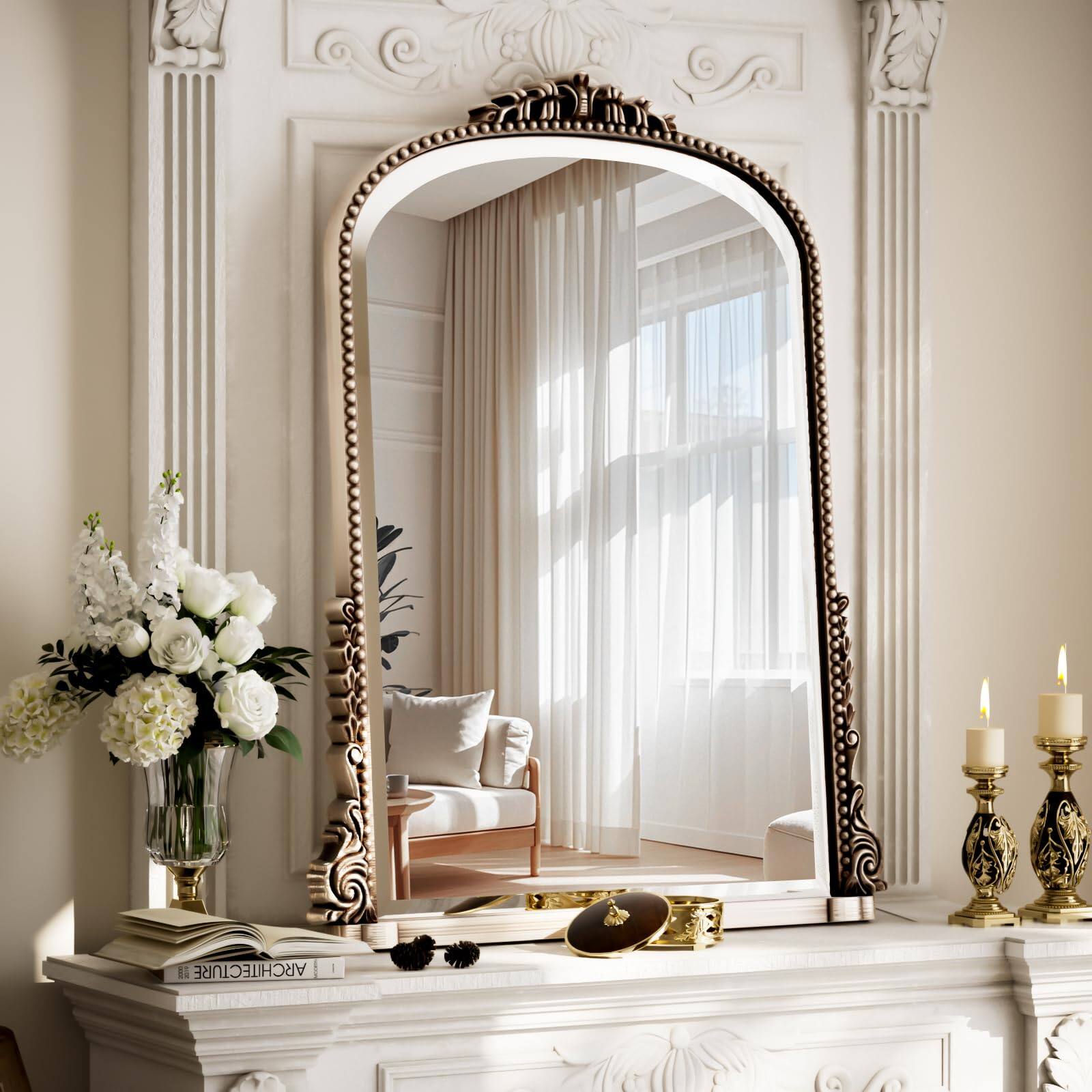 Baroque Frame-silver 32"L x 24"W