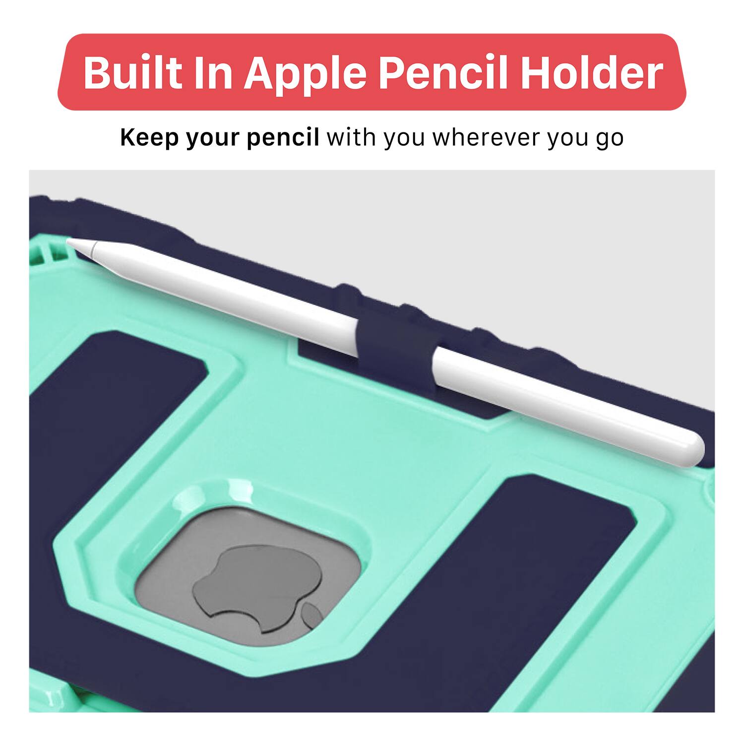 Built In Apple Pencil Holder

Keep your pencil with you wherever you go