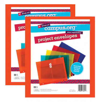 SMEAD campus.org
pro project envelopes
smart organization
three-hole punched for ring binders
www.SmeadCampus.org
WBENC
No. 89519
