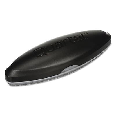 Front. Quartet - Quartet Premium Magnetic 3-In-1 Dry Erase Eraser, Black (QRTBFEB3).