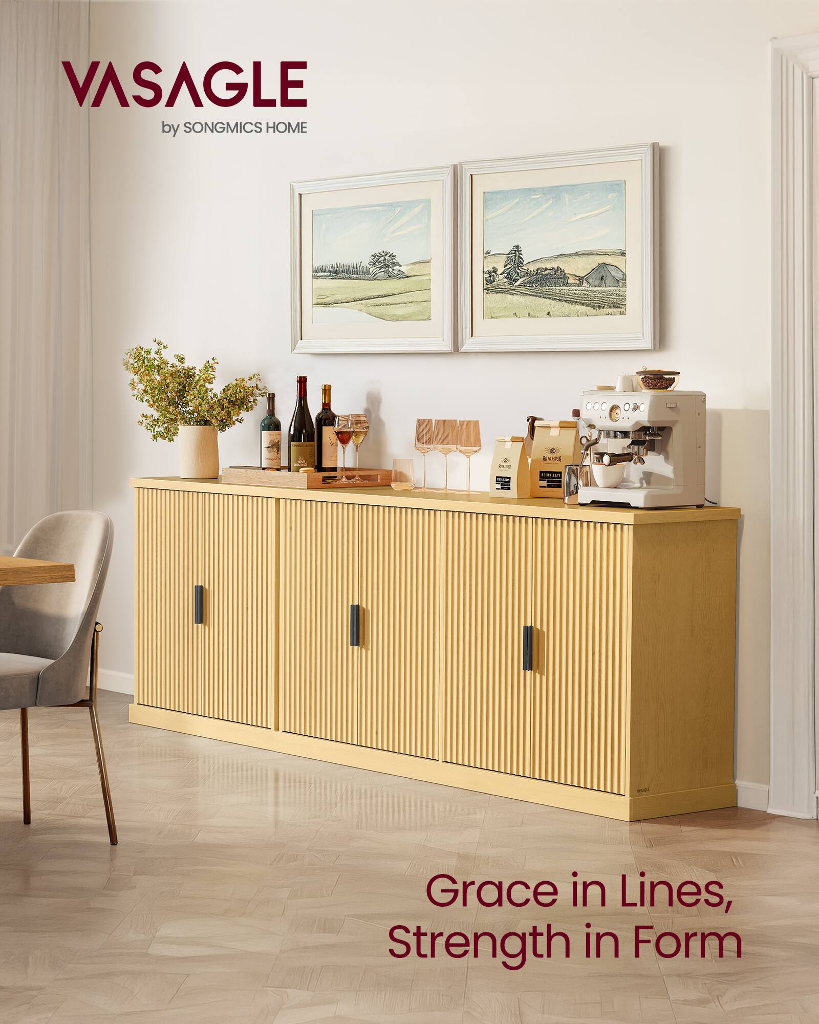 VASAGLE by SONGMICS HOME

Grace in Lines, Strength in Form