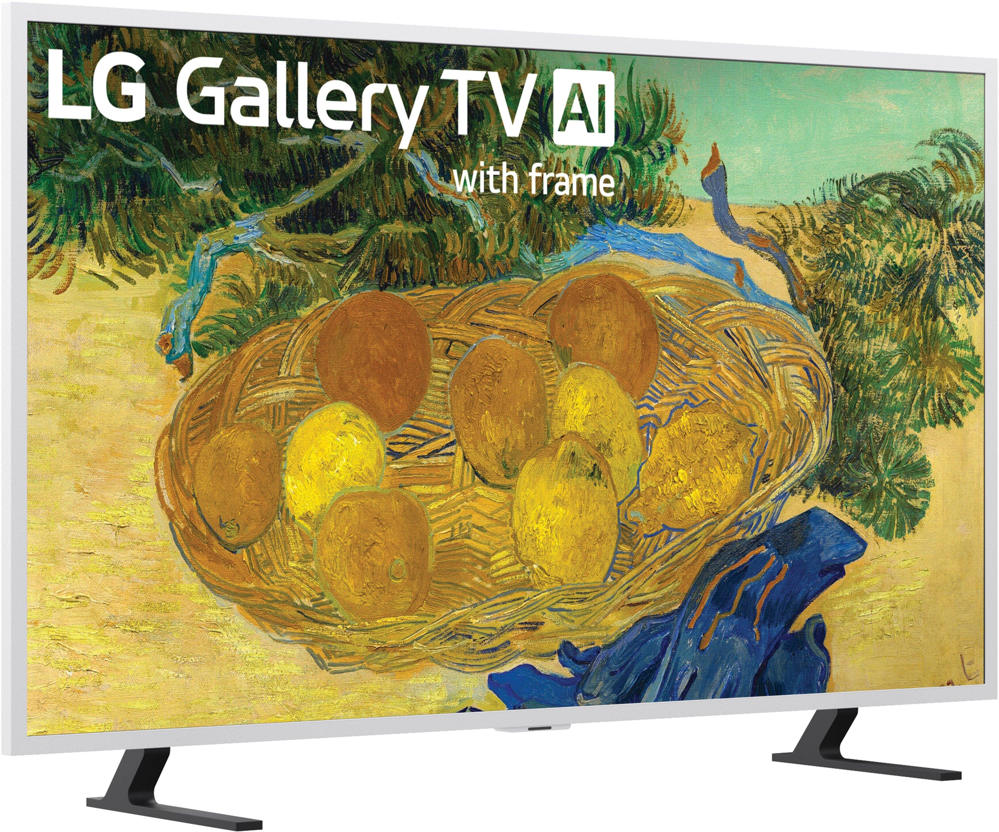 LG Gallery TV AI with frame