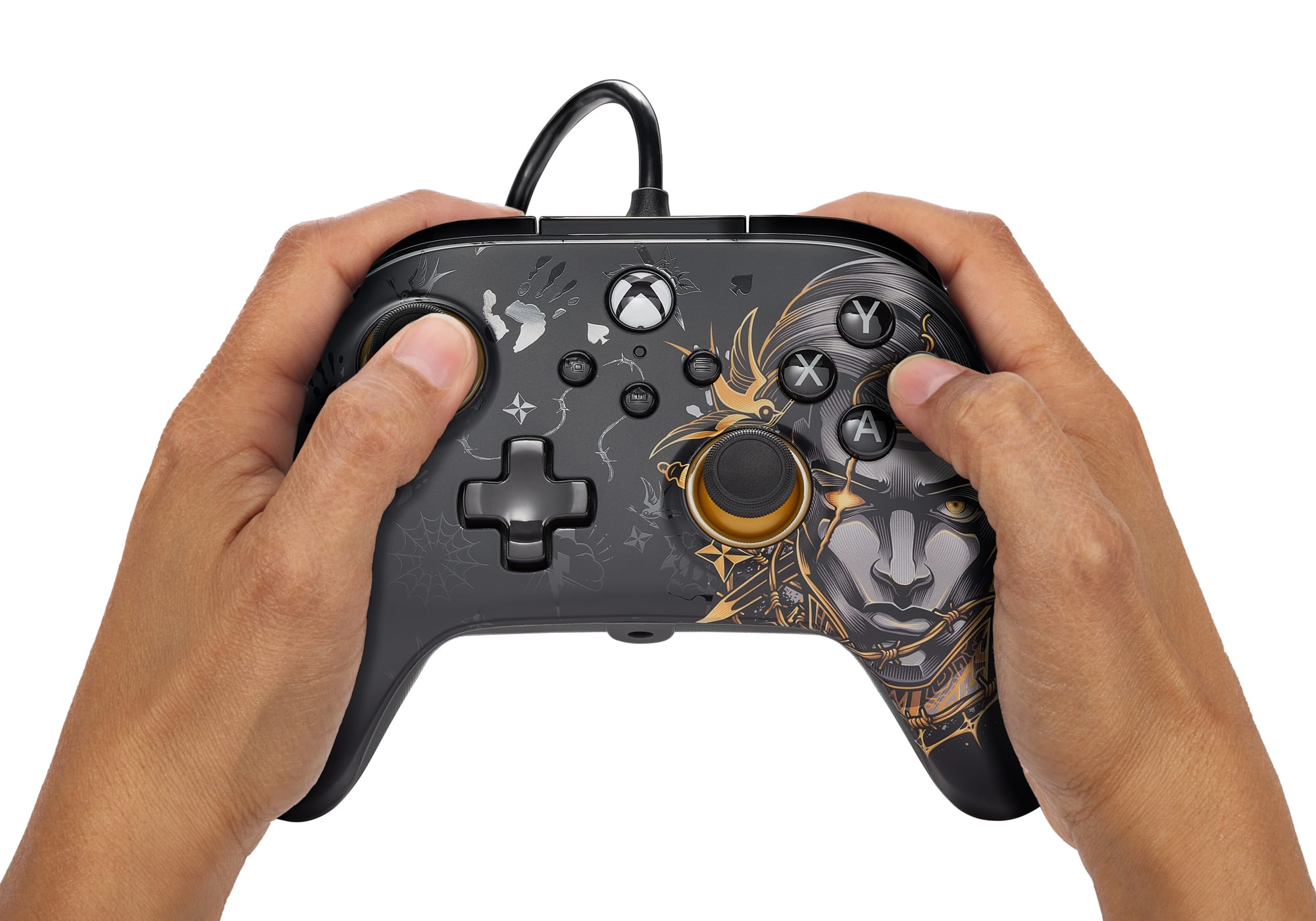 Alt View 23. PowerA - Advantage Wired Controller for Xbox Series X|S - Midas.