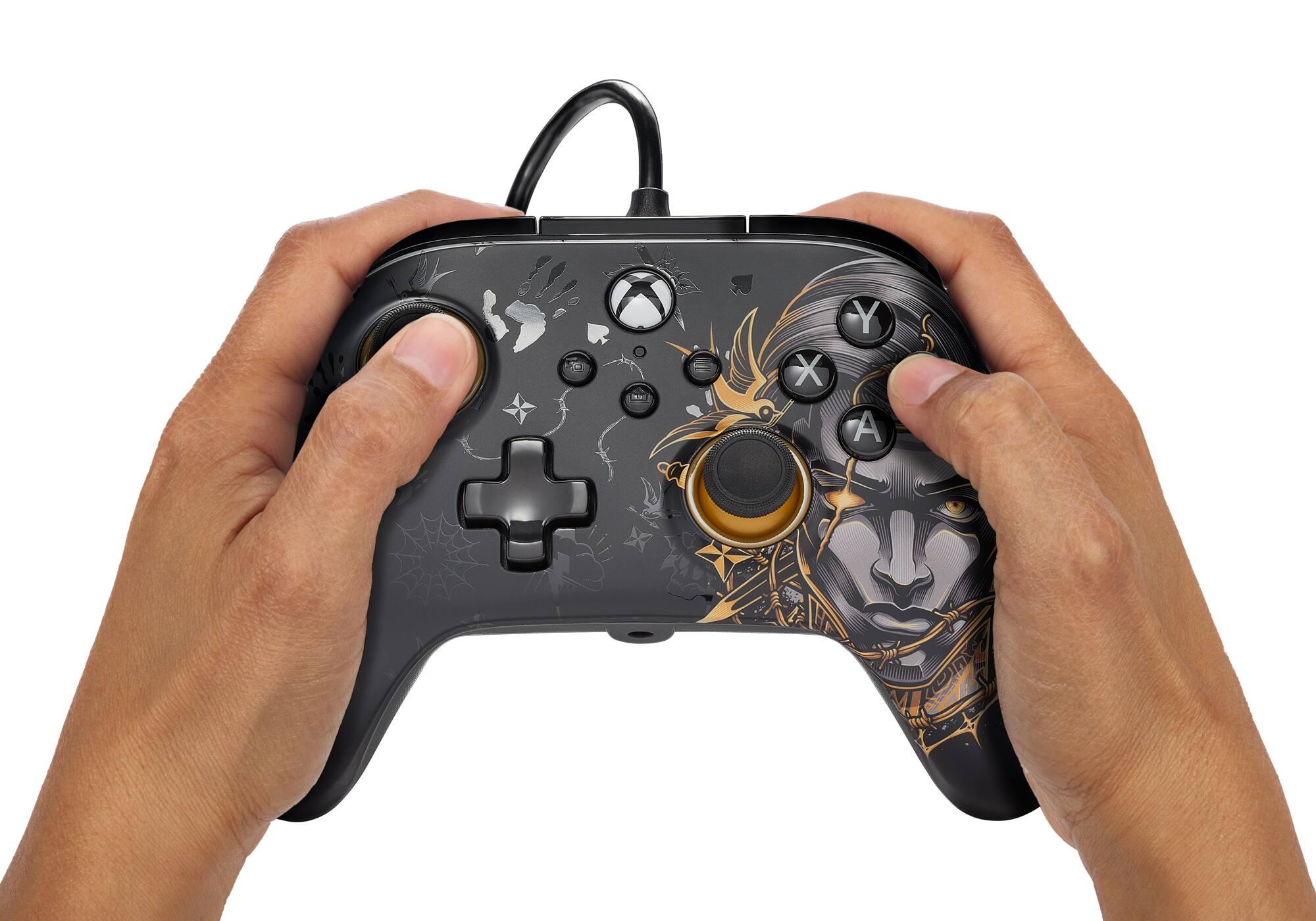 Alt View 23. PowerA - Advantage Wired Controller for Xbox Series X|S - Midas.