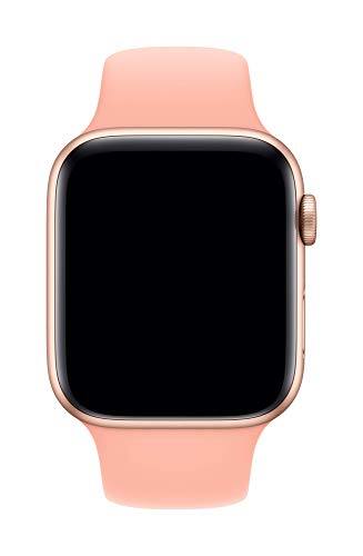 Alt View 2. Apple - Apple Watch Sport Band (44mm) - Grapefruit - Regular - Orange.